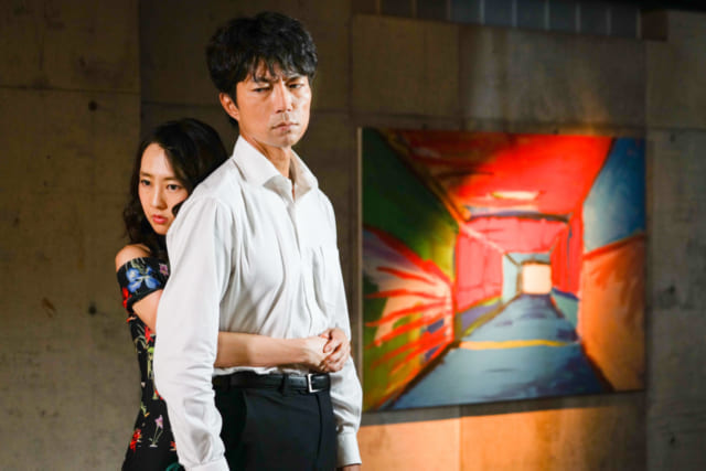 患者役の杉野希妃さんと ⓒLove Mooning Film Partners
