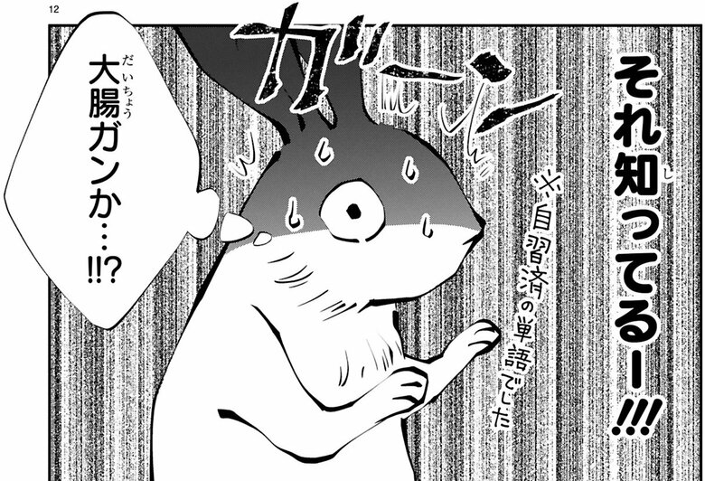 ひるなまさんの遺作となった漫画『末期ガンでも元気です　38歳エロ漫画家、大腸ガンになる』第2話より