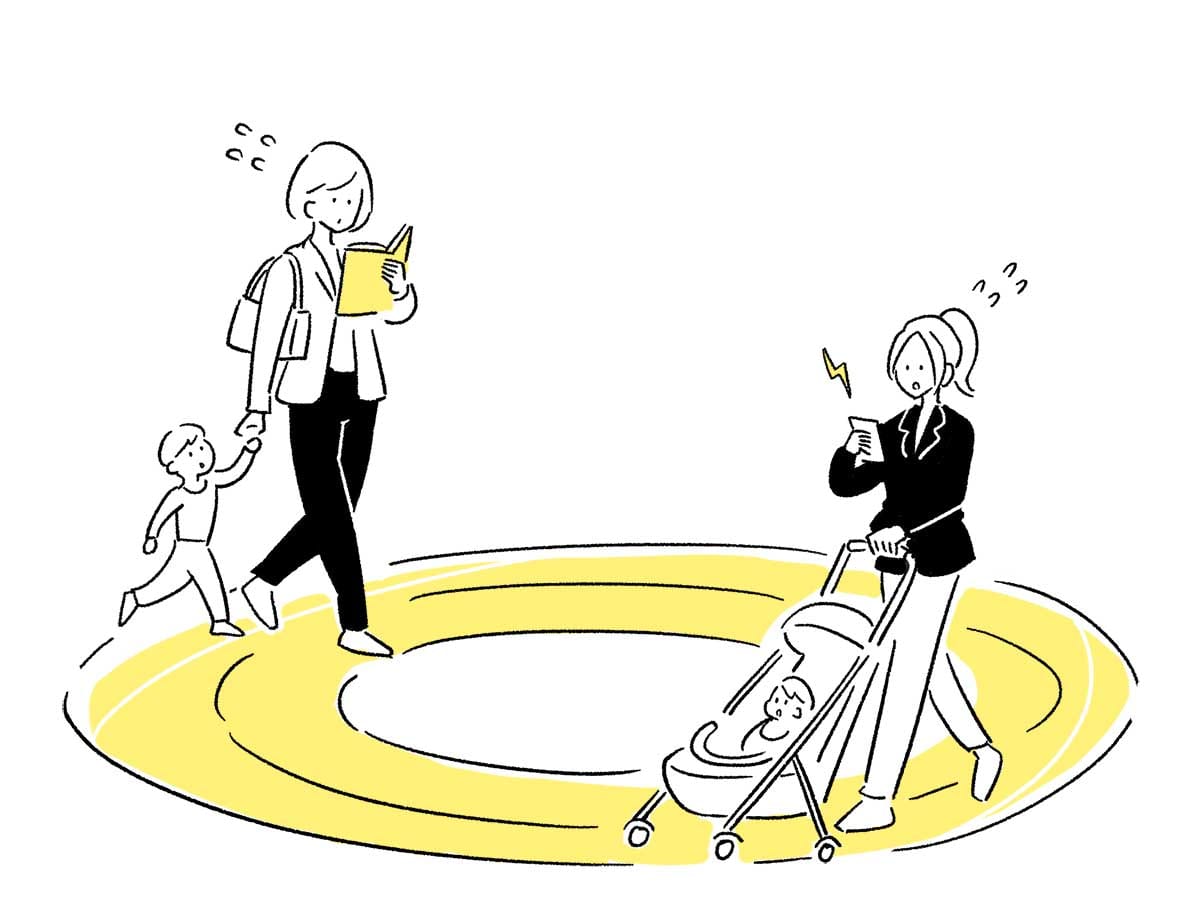 ワークライフバランス_イラスト2