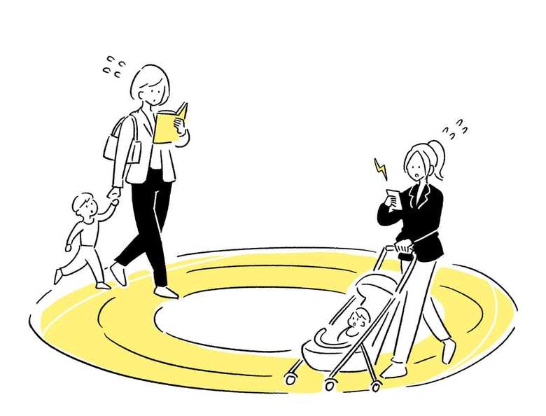 ワークライフバランス_イラスト2