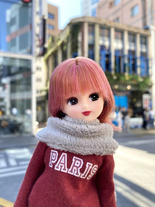 冬のお出かけ「リカちゃん」 写真は「リカちゃん」公式Ｘ（旧Twitter）より