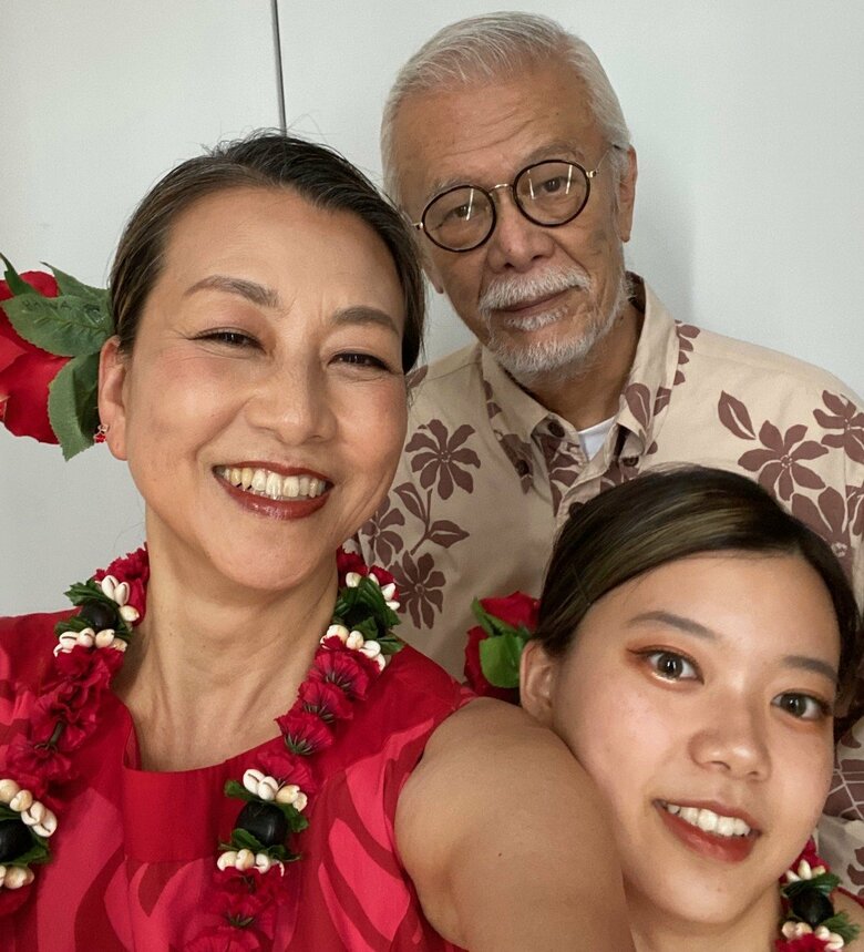 家族3人で。現在もそれぞれの時間を大切にしながら、家族のつながりを育んでいる