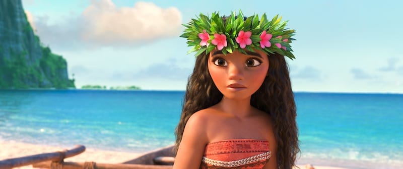 ディズニープリンセスのファッションとヘアスタイル(モアナ)1