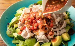 豚しゃぶサラダのレシピ「食べるトマトソースで爽やかな味わいに」