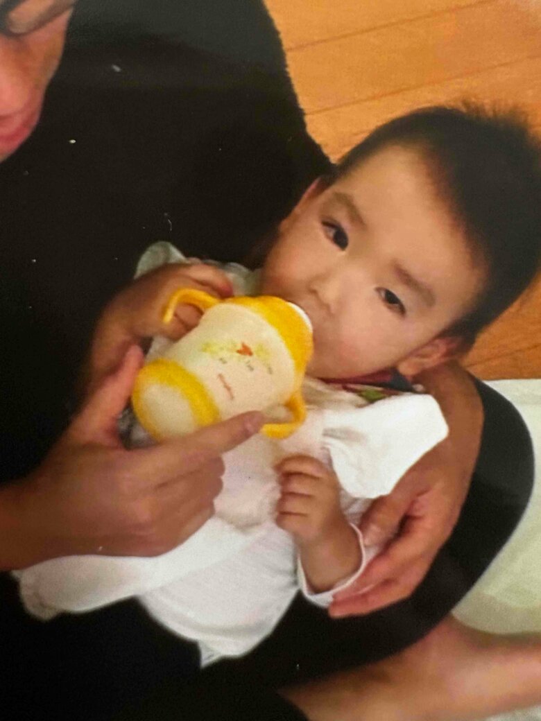 まひがあり、なかなか首がすわらなかった