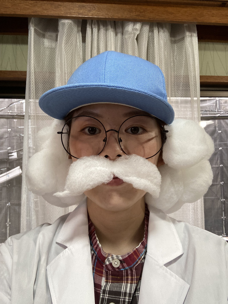 ヒゲがキュート！妊娠中のごちそんぐDJ撮影