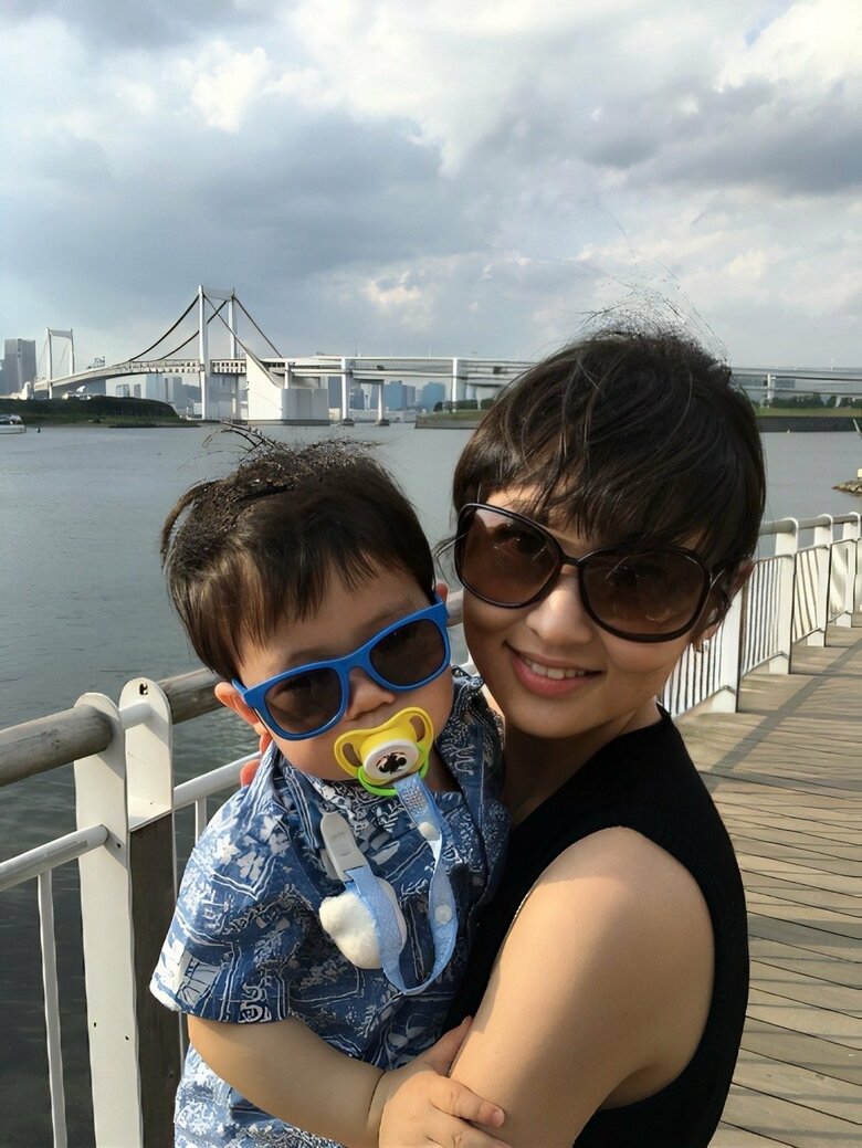 引退して10年間は子育てに奮闘！