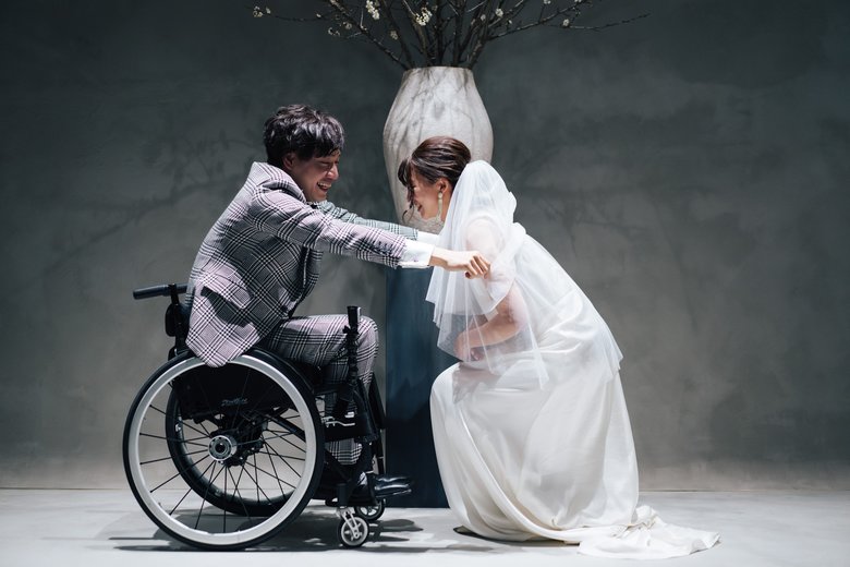 結婚式のときの記念の1枚