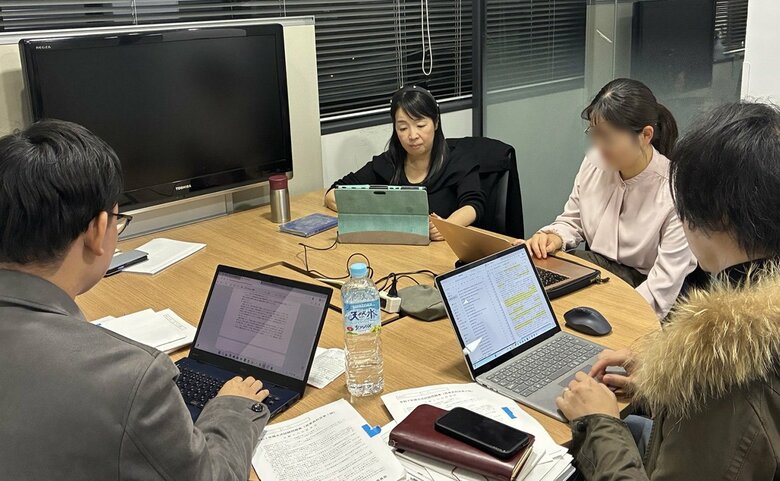 法科大学院の自主ゼミの様子