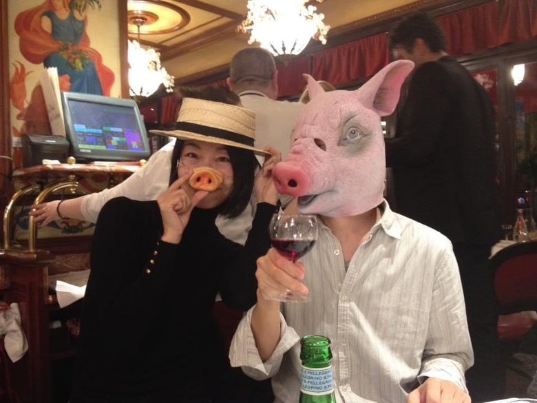 西村ひろゆきさんと妻のゆかさん