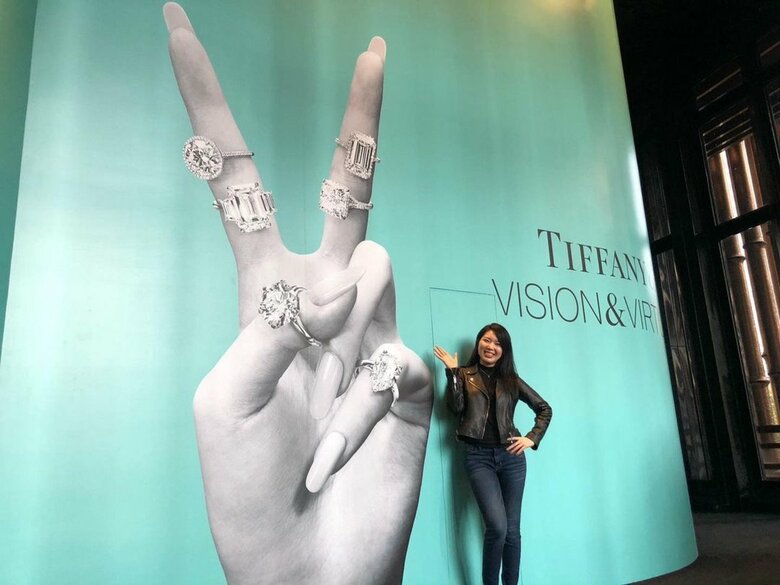 ハンドモデルとして最高峰の仕事である「Tiffany&Co.」のワールドキャンペーンに抜てき！