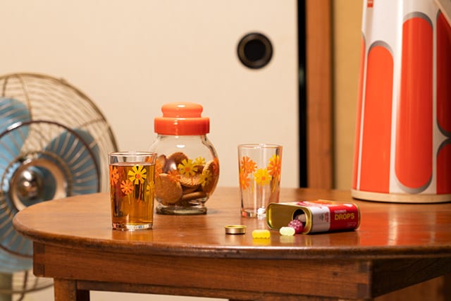 当時、生産数が最も多く、テスト販売でもすぐに完売した「アリス」柄の商品