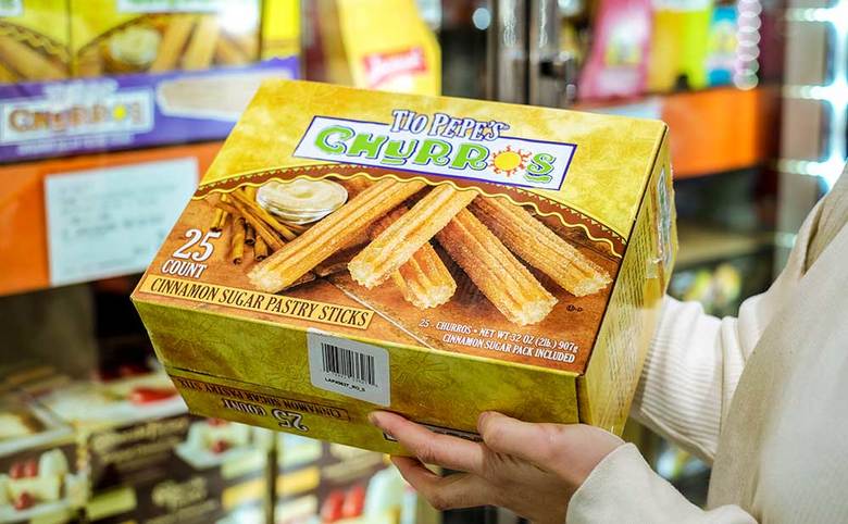 8:TIO PEPES チュロス 25本　1368円（税込）