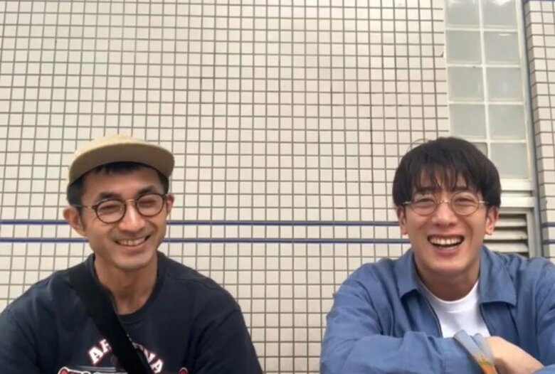 病気発症後に相方と撮影