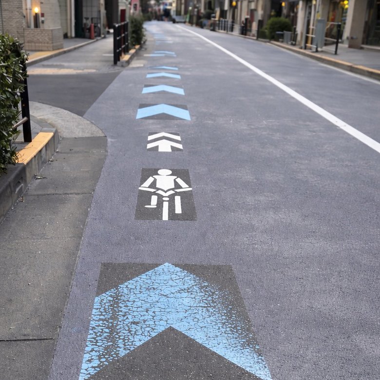 自転車レーン