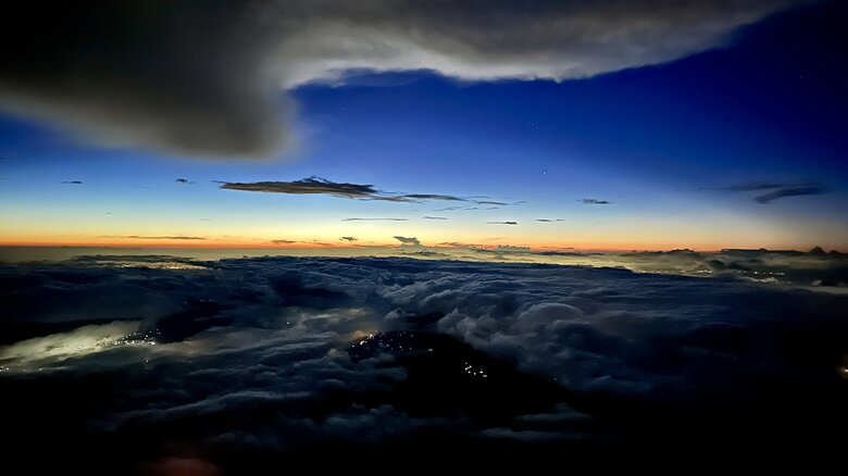 富士山の登山道から