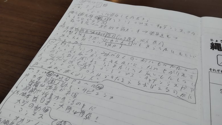 奏さんには文字を書くのに困難を伴う書字障害がある