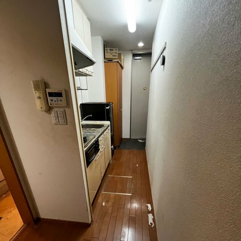 キッチンがきれいになりスムーズに廊下が歩けようになった