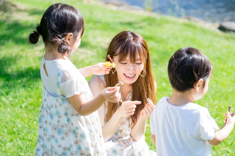 紺野あさ美さんと子ども