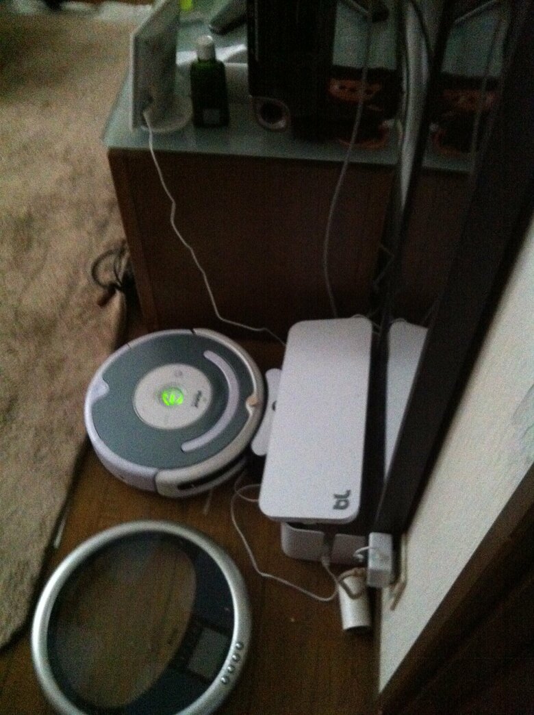 以前は活躍の場がなかったお掃除ロボット