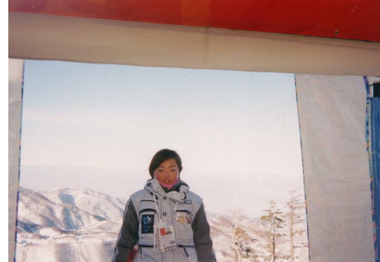 長野にオリンピックには裏方のスタッフ（通訳）として参加