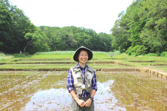 パークレンジャーの丹星河さん