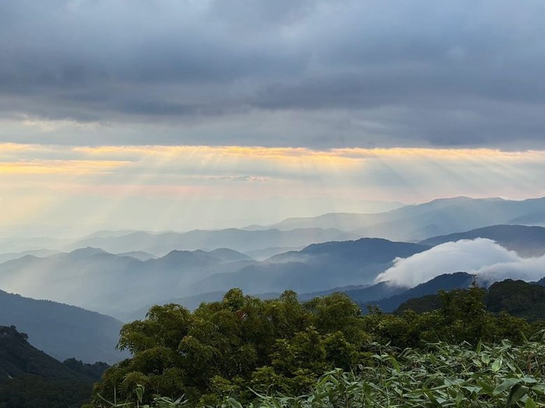 数年前に亡くなったお父さんが大好きだった山