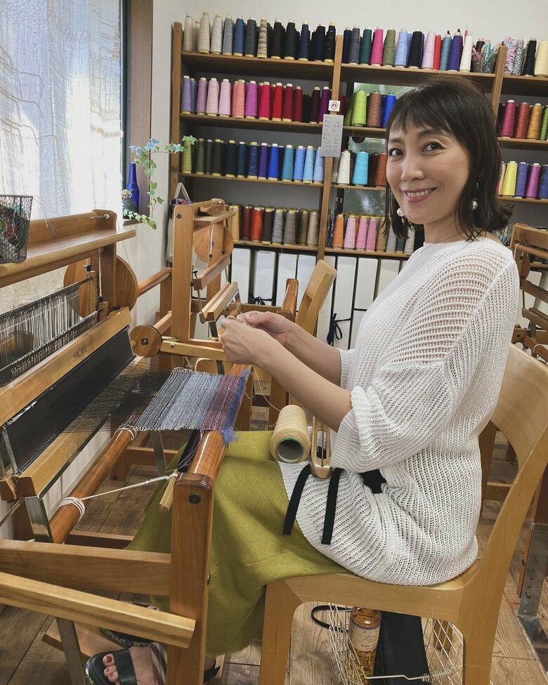 さをり織りにハマってます！