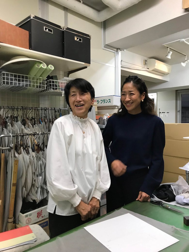 パタンナーの母親と