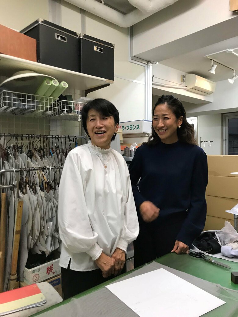 パタンナーの母親と