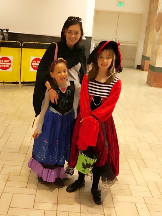 娘さんたちのかわいいハロウィン仮装