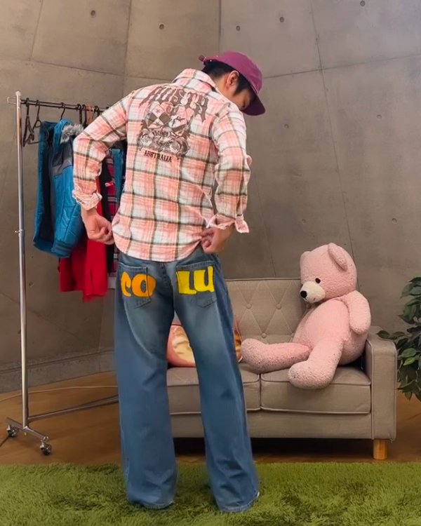 フォロワーから送られた服で組んだ中2服で1週間コーデ「月曜日」