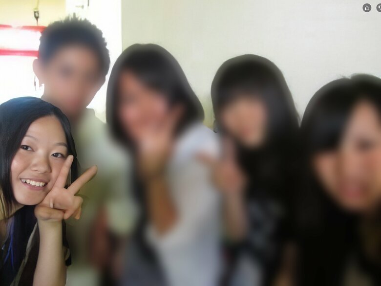 高校時代の山中さん