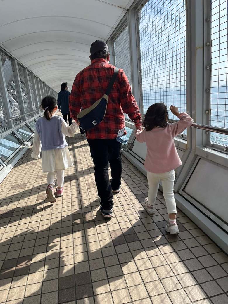 春に渦潮を見に家族で鳴門へ