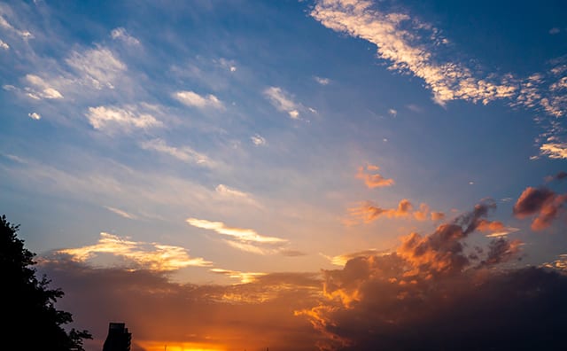 夕焼け