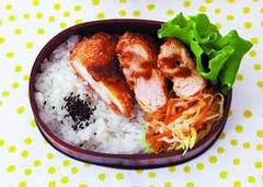 ささみのチーズフライ丼弁当のレシピ