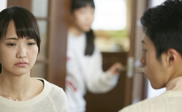 夫婦喧嘩のイメージ