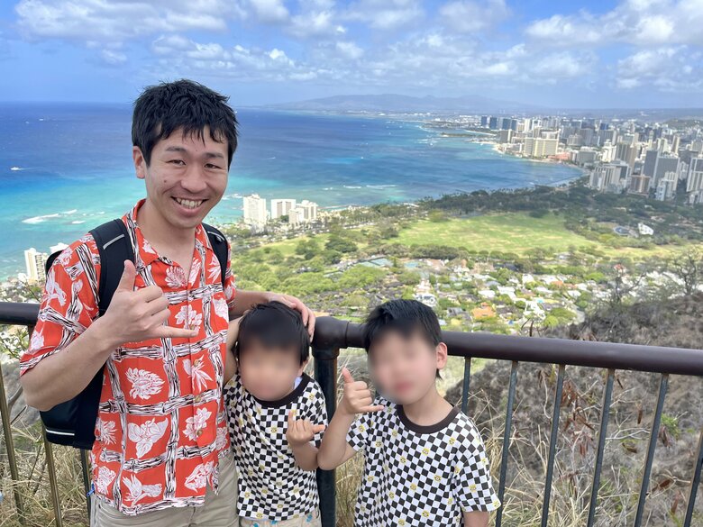 家族でハワイ旅行へ