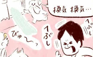 「窓からの風を最大限に有効活用？」