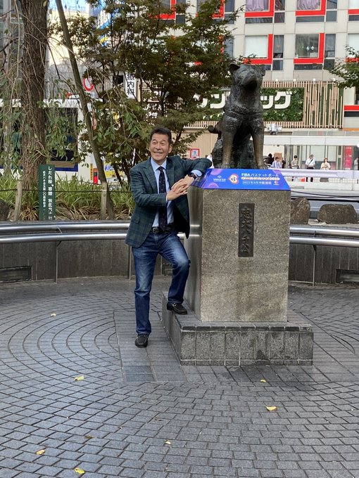 今や「渋谷区名誉区民」として渋谷の街のPR活動も