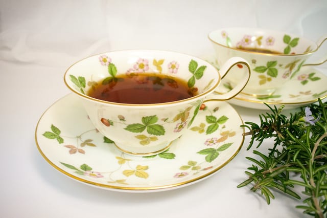 WEDGWOODのWild Strawberry柄のティーカップ／PIXTA