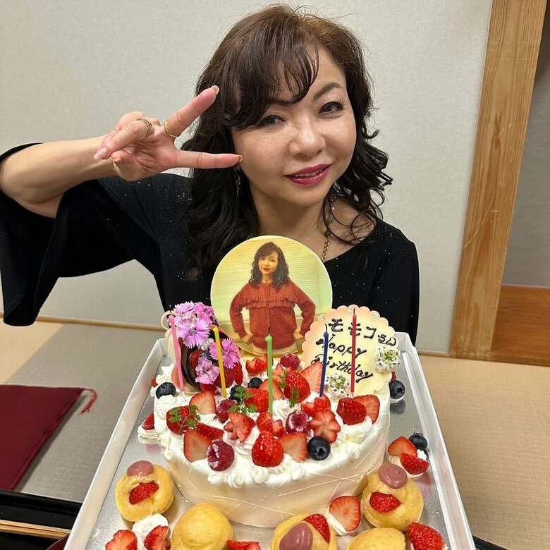 61歳の誕生日にお祝いをして