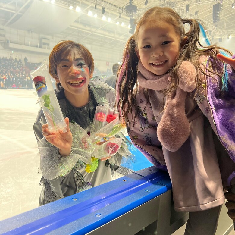 織田信成さんとお子さん