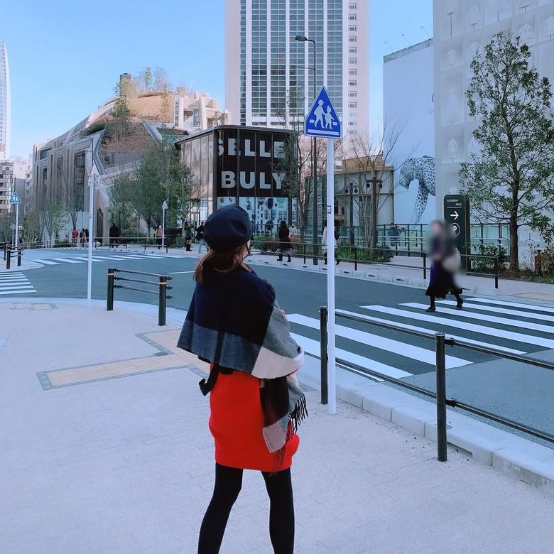 加藤綾子さんと娘