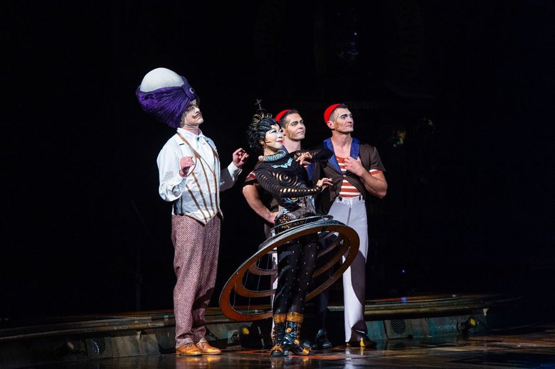 36歳で「シルク・ドゥ・ソレイユ」のショー「キュリオス」での役を掴んだ池田さんⒸDan Swartz