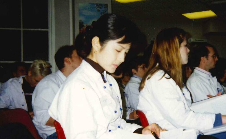 「ル・コルドン・ブルー」のロンドン校に短期留学した頃の水野さん