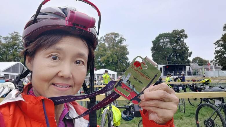 2024年の目標はイタリアの1600キロのコースを完走すること