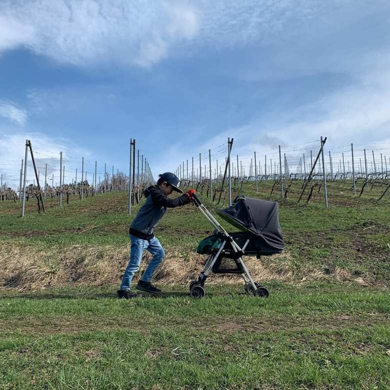 荒絵里さんのInstagramより（2020年4月24日撮影）