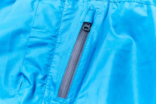 WORKMAN Plus レディースレインスーツ ディテール