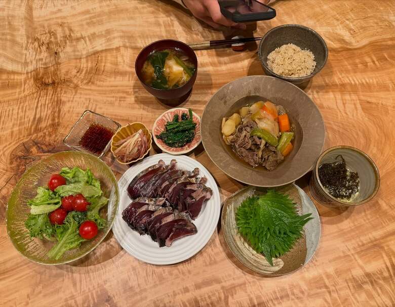 川口葵さんのお手製料理